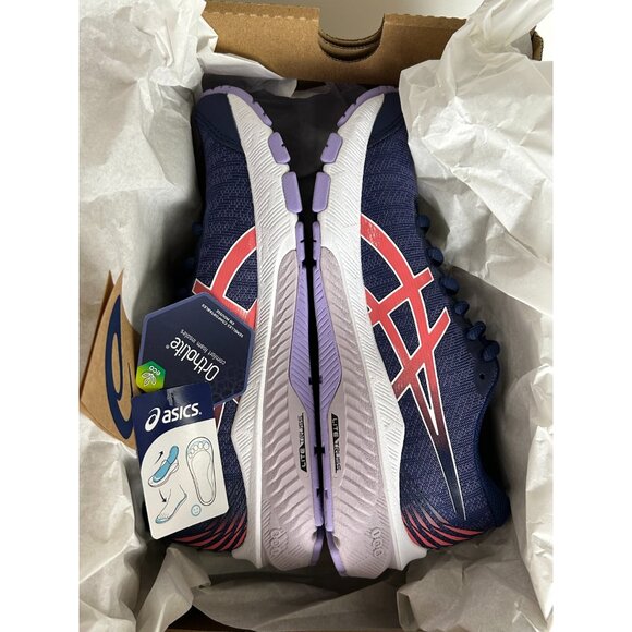 ASICS GT 2000 11 GS Kids Size 5 - Indigo Blue Papaya 1014A266-402 - Picture 9 of 16
